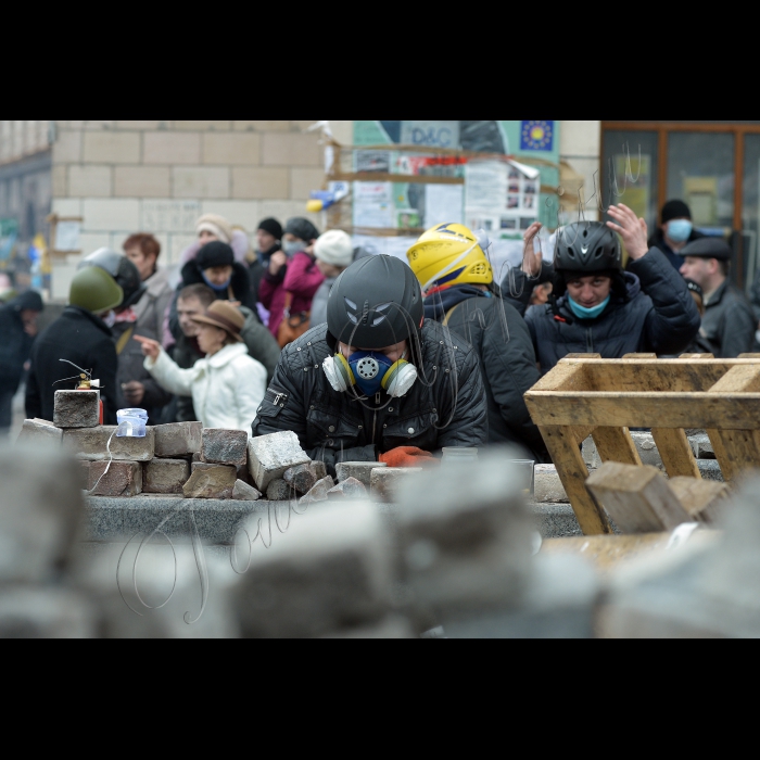 Київ. Євромайдан, Майдан Незалежності.