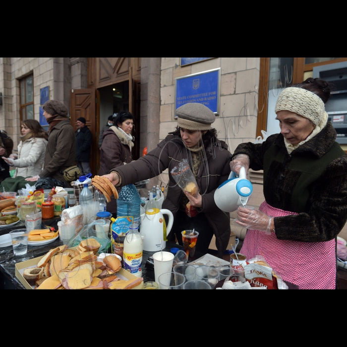 Київ. Євромайдан, Майдан Незалежності.