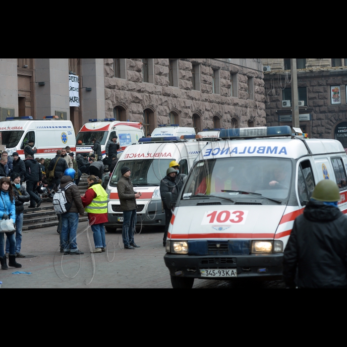 Київ. Євромайдан, Майдан Незалежності.