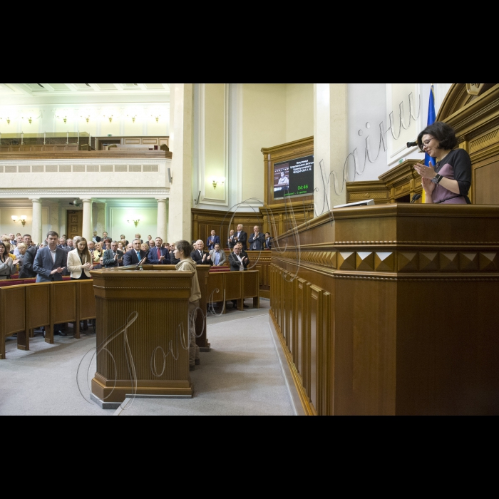 Марина Порошенко взяла участь у парламентських слуханнях 