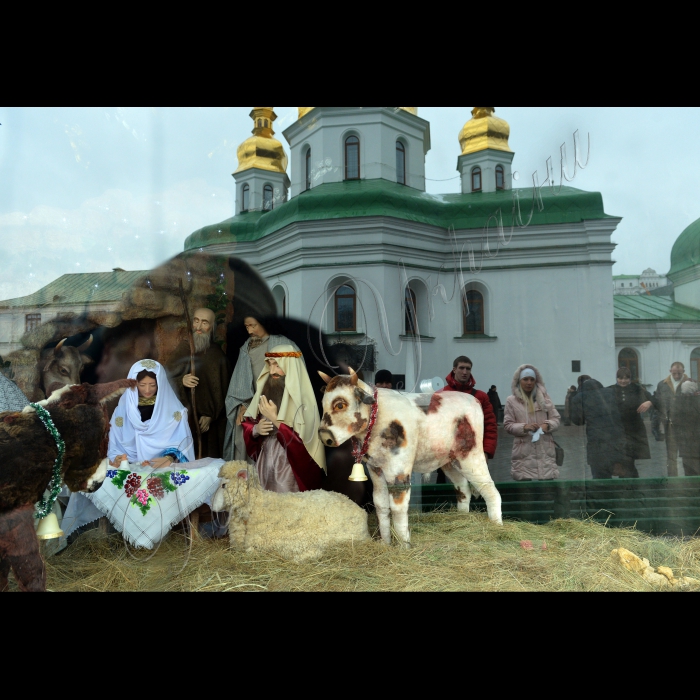 Різдвяний вертеп у Києво-Печерській лаврі.