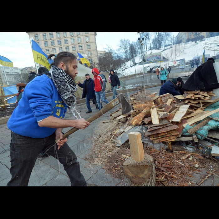 Евромайдан на Майдані Незалежності у Києві