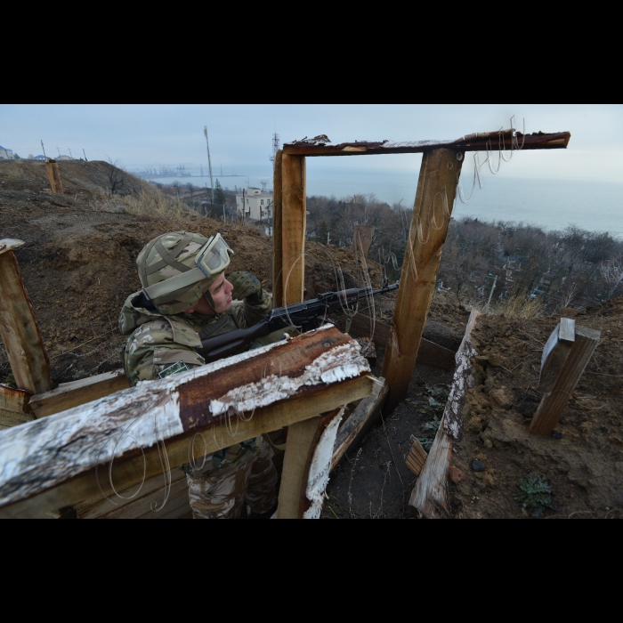 Донецька область. Маріуполь, прикордонний загін.