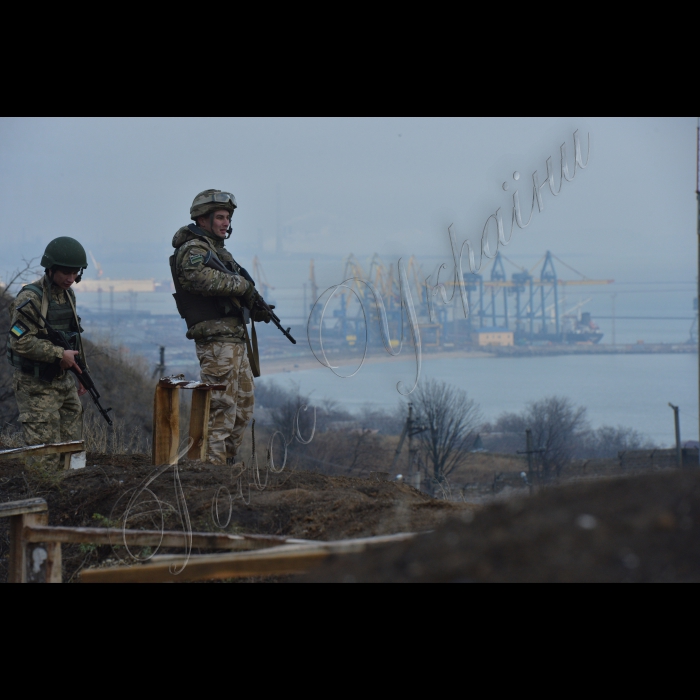 Донецька область. Маріуполь, прикордонний загін.