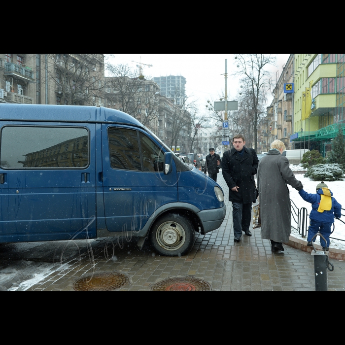 Київ. Паркування на вул. Пушкінська і Пирогова.