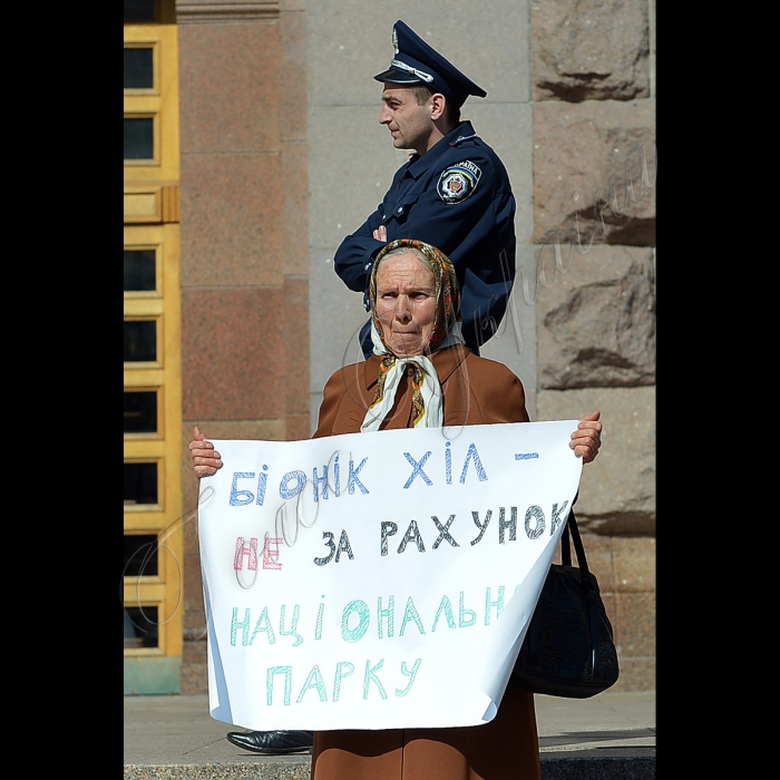 Біля КМДА  представники територіальної громади та протестних груп м. Києва зібралися на Київське віче, під час якого запропонують депутатам Київської міської ради саморозпуститися після 2 червня, а також завітають «на чай» до голови Київської міської державної адміністрації Олександра Попова для того, щоб переконати останнього піти у відставку добровільно.  На Київському віче буде також оприлюднено чергові махінації щодо привласнення майна київської громади, винесені на сесію Київської міськради 17 квітня, викриті зловживання в Київському зоопарку, висвітлена ситуація з поточними гарячими забудовними точками та розглянуті інші наболілі питання міста. Планується театралізоване дійство.