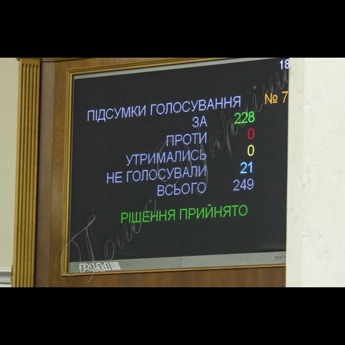 На вечірньому засіданні депутати 228-ма голосами дали згоду на арешт Сергія Клюєва.