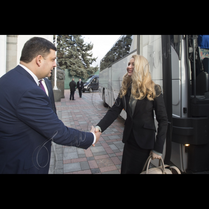 Зустріч Голови Верховної Ради України Володимира Гройсмана з делегацією голів парламентів держав Північної Європи та Балтії.