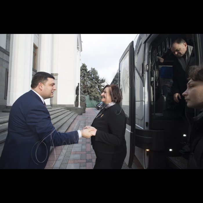 Зустріч Голови Верховної Ради України Володимира Гройсмана з делегацією голів парламентів держав Північної Європи та Балтії.