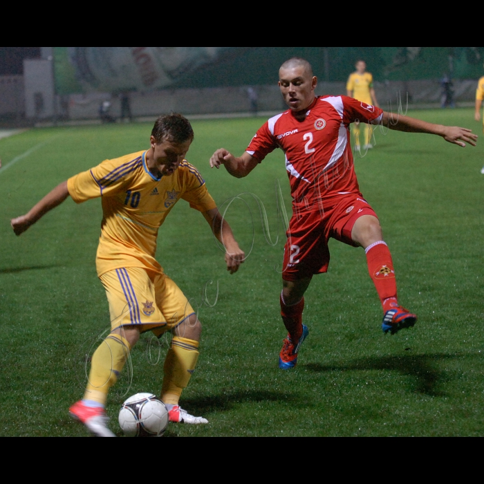 Відбір на Чемпіонат Європи-2013
Україна - Мальта 5:1
Голи: Рибалка, 26, 48, 59, Коркішко, 55, Гречишкін, 88 - Велла, 21.
Україна: Березовський, Люлька, Кривцов (Пластун, 80), Парцванія, Кушніров, Гречишкін, Богданов, Рибалка, Федотов, Путраш (Балашов, 36), Коркішко (Бабир, 86).
Мальта: Султана, Камензулі (Мікалефф, 58), Мартінеллі, З. Мускат, А. Мускат (Борг, 32), Велла (Фальцон, 86), Шеррі, Шиклуна, Крістенсен, Каміллері, Гаучі.
