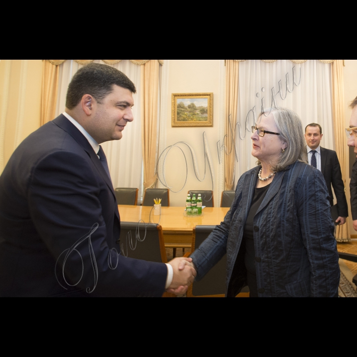 Зустріч Голови ВР України Володимира Гройсмана з Надзвичайним і Повноважним Послом Австрії в Україні Герміне Поппеллер.