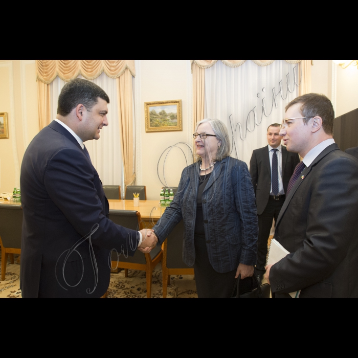 Зустріч Голови ВР України Володимира Гройсмана з Надзвичайним і Повноважним Послом Австрії в Україні Герміне Поппеллер.