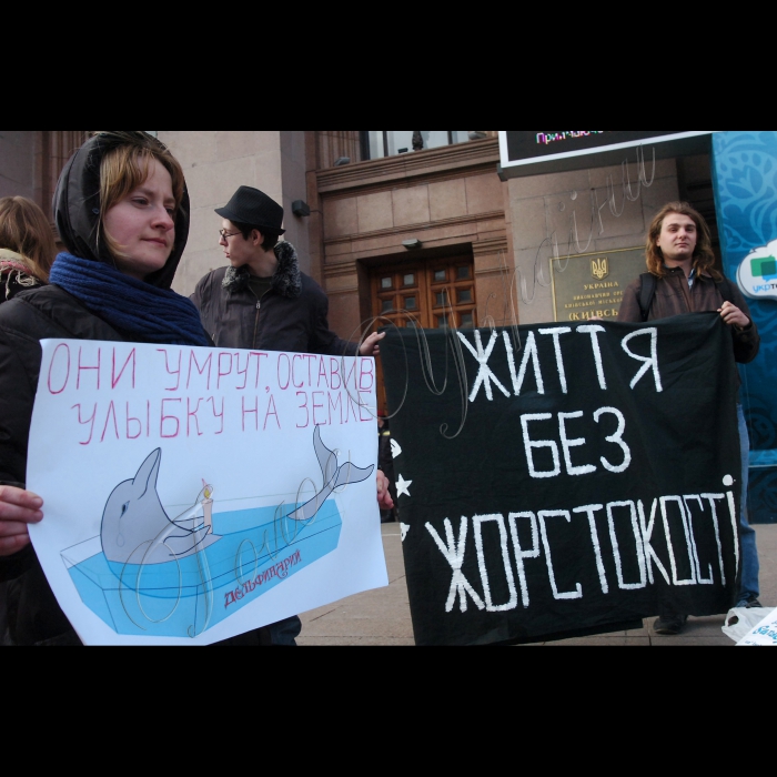 Біля КМДА відбулася акція проти рейдерського захоплення Лук'янівського ринку