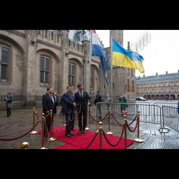 Візит Голови ВР України Володимира Гройсмана до Королівства Нідерланди.
Зустріч з Прем’єр-міністром Королівства Нідерланди М.Рютте
