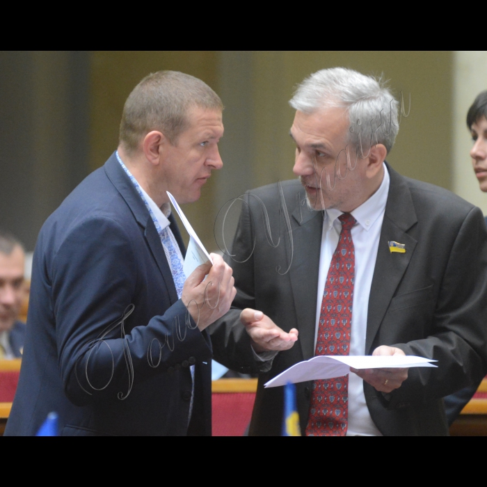 Пленарне засідання Верховної Ради України. 
Михайло Бондар БП Олег Мусій позафр.