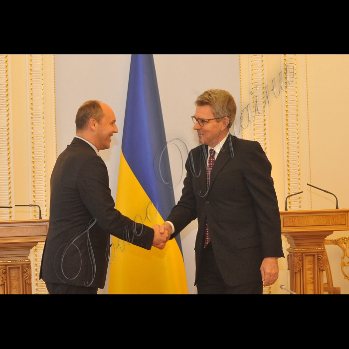 Зустріч Голови Верховної Ради України Андрія Парубія з заступником Державного секретаря США з питань Європи та Євразії Вікторією Нуланд.