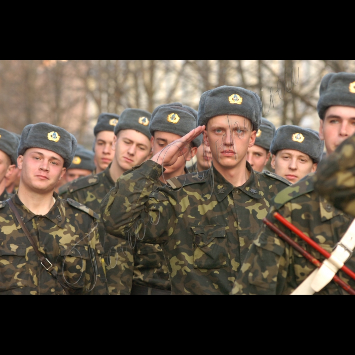 Чернігівська область, навчання 101-ї бригади охорони Генерального штабу ЗС України.