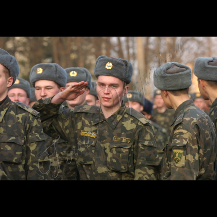 Чернігівська область, навчання 101-ї бригади охорони Генерального штабу ЗС України.