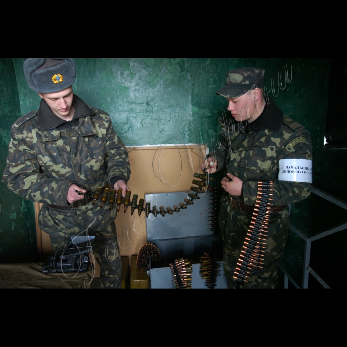 Чернігівська область, навчання 101-ї бригади охорони Генерального штабу ЗС України.