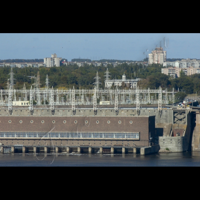 Запоріжжя, будівництво нового моста через Дніпро.