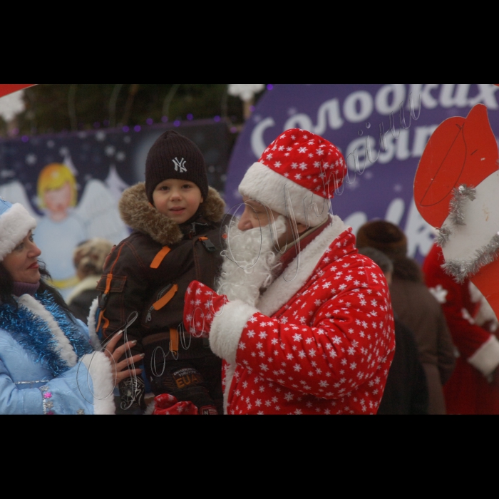 Київ, Майдан Незалежності, перед Новим роком.