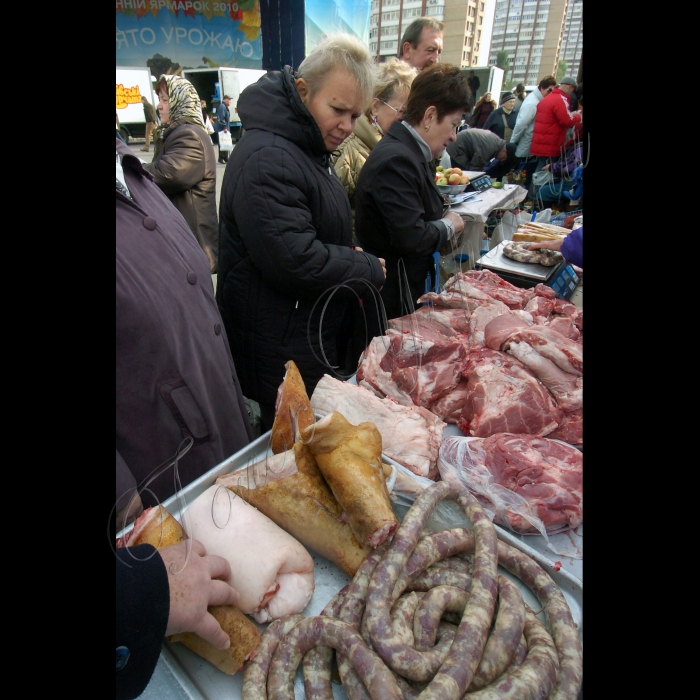 9 жовтня 2010 сільськогосподарський ярмарок у Печерському районі столиці.
