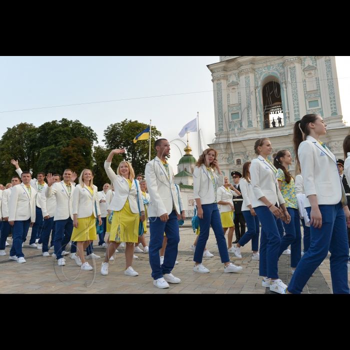 23 липня 2016 урочисті проводи Олімпійської збірної України на Ігри ХХХІ Олімпіади, які з 5 по 21 серпня відбудуться в бразильському Ріо-де-Жанейро.