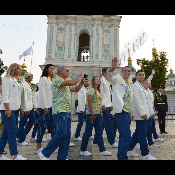 23 липня 2016 урочисті проводи Олімпійської збірної України на Ігри ХХХІ Олімпіади, які з 5 по 21 серпня відбудуться в бразильському Ріо-де-Жанейро.