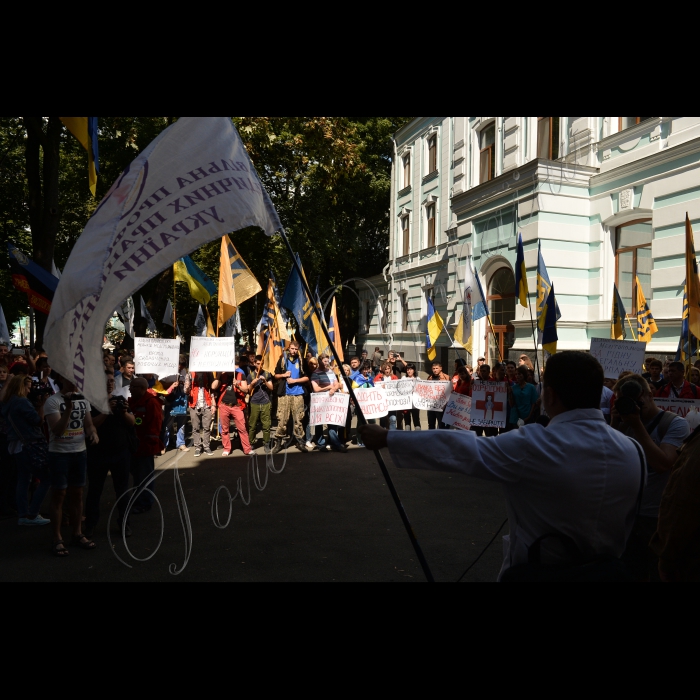 17 серпня 2016 біля Міністерства охорони здоров'я України.
Протестна акція 