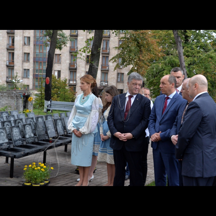 24 серпня 2016 Голова Верховної Ради України Андрій Парубій взяв участь в урочистостях з нагоди святкування 25-ї річниці Незалежності України.
Було вшановано пам’ять Героїв Небесної Сотні, а також проведено 