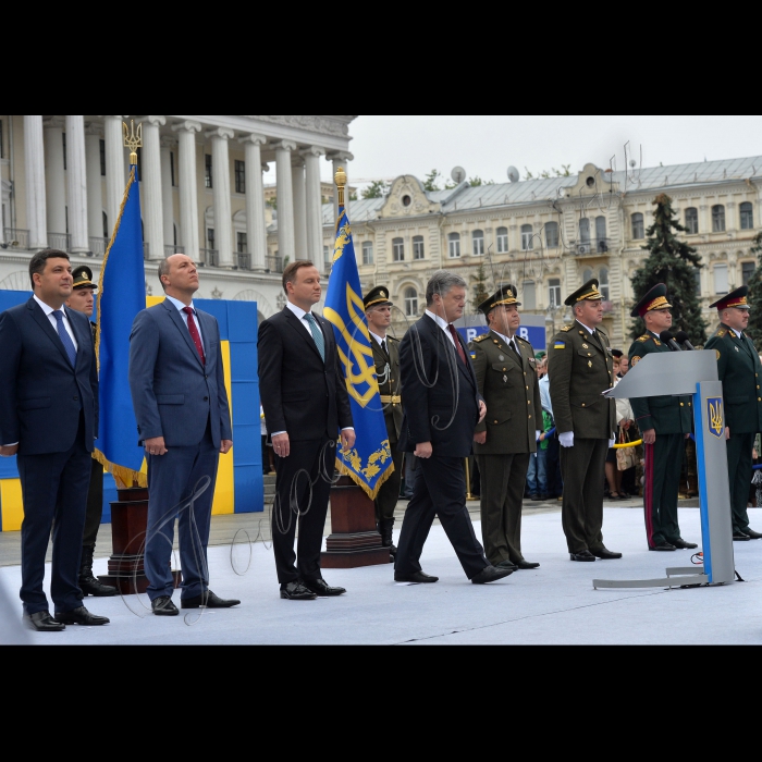 24 серпня 2016 Голова Верховної Ради України Андрій Парубій взяв участь в урочистостях з нагоди святкування 25-ї річниці Незалежності України.
Було вшановано пам’ять Героїв Небесної Сотні, а також проведено 