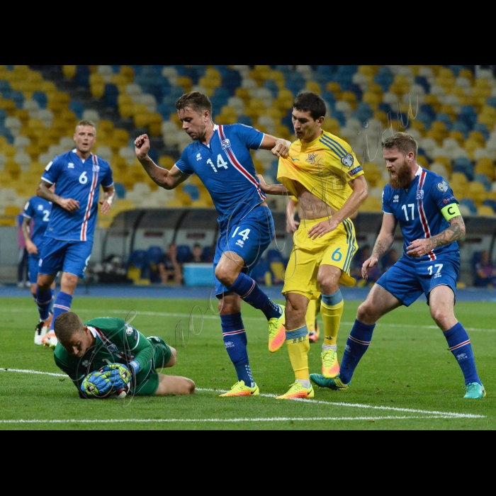 05 вересня 2016 Київ. Матч відбору до ЧС-2018 між збірними України та Ісландії з футболу на НСК 