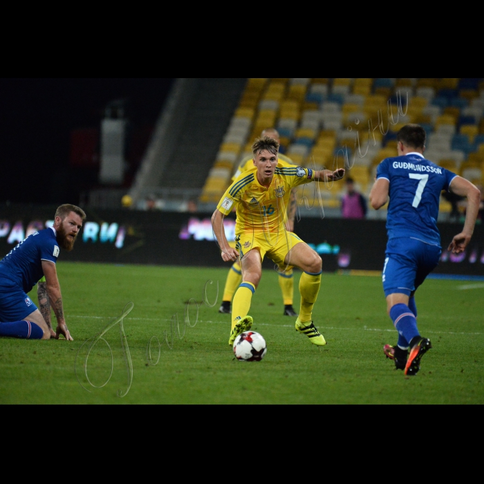 05 вересня 2016 Київ. Матч відбору до ЧС-2018 між збірними України та Ісландії з футболу на НСК 