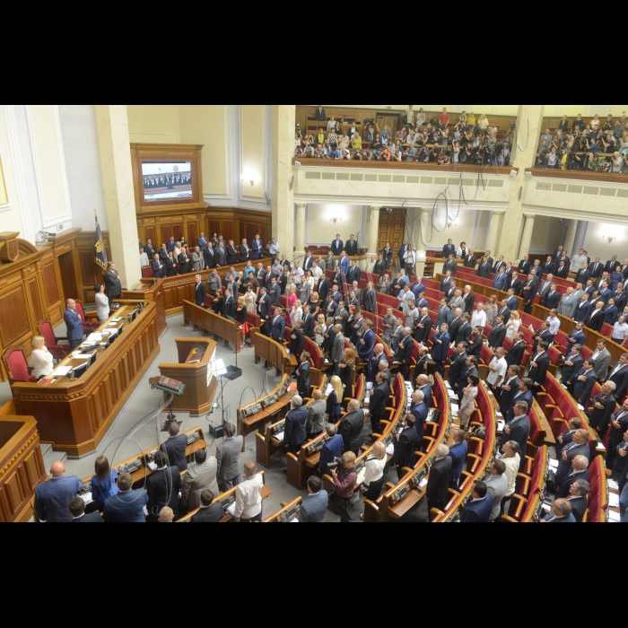 06 вересня 2016 відкриття п'ятої сесії Верховної Ради України VIII скликання.