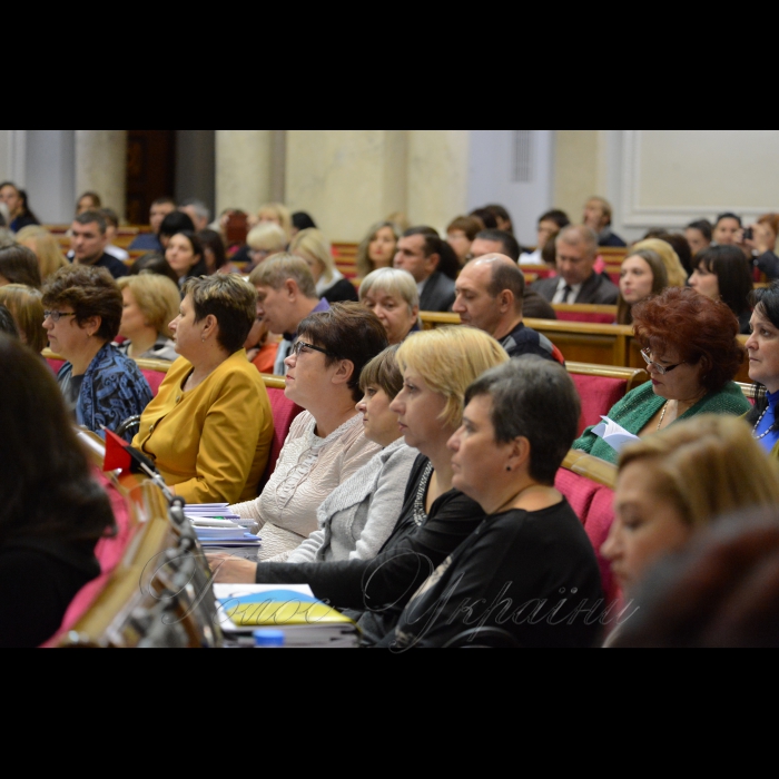 12 жовтня 2016 Парламентські слухання на тему: «Права дитини в Україні: забезпечення, дотримання, захист».