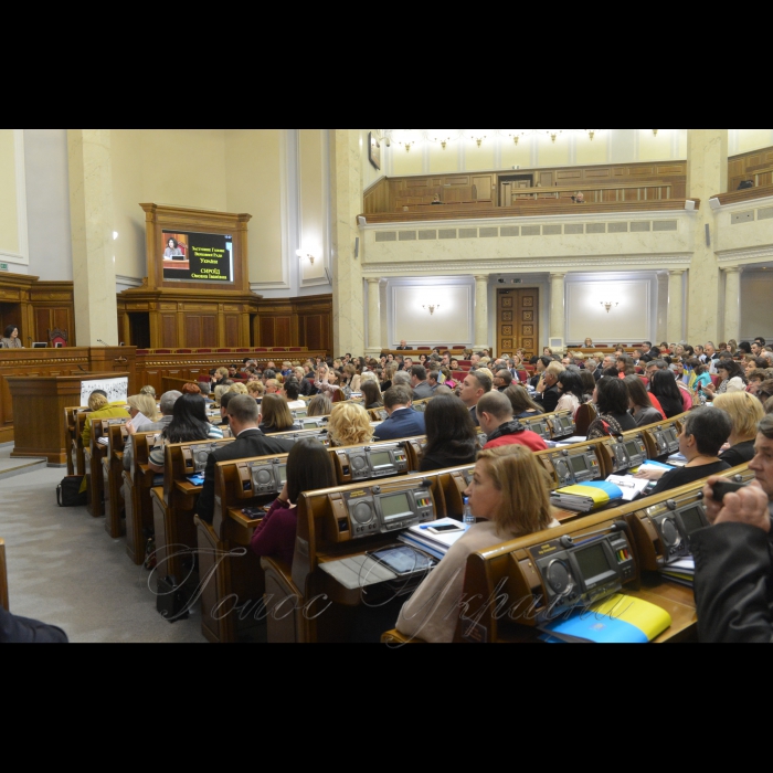 12 жовтня 2016 Парламентські слухання на тему: «Права дитини в Україні: забезпечення, дотримання, захист».