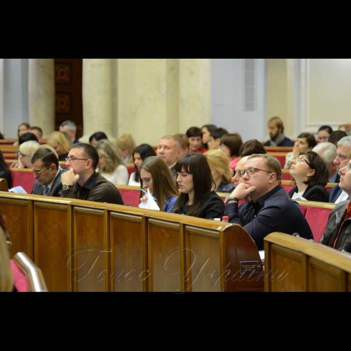 12 жовтня 2016 Парламентські слухання на тему: «Права дитини в Україні: забезпечення, дотримання, захист».