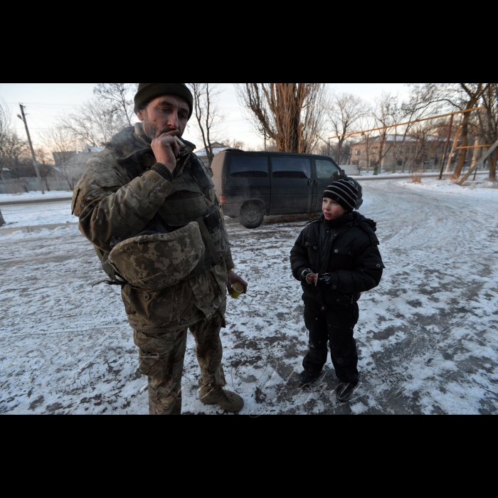 8-10 лютого 2017 Авдіївка, Промзона.