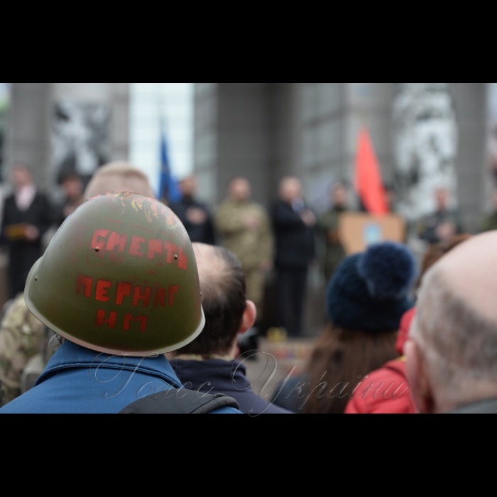 14 березня 2017 ація з нагоди Дня українського добровольця на Майдані Незалежності у м. Києві.
Програмою вшанування українських добровольців також передбачено:
- Урочиста частина із шикуванням батальйону  НГУ ім. С. Кульчицького на Майдані Незалежності та виступи добровольців-волонтерів, представників патріотичних організацій, які формували перші добровольчі батальйони.
- Покладання учасниками заходу квітів до меморіалу Героїв Небесної Сотні.