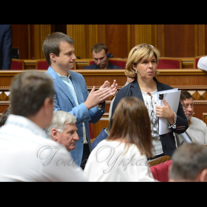 17 травня 2018 сесія Верховної Ради України. Сергій Березенко, Ольга Богомолець БП.