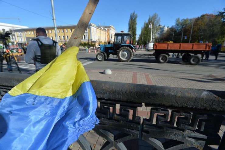 Ракетний обстріл Києва. 