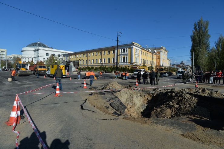 Ракетний обстріл Києва. 