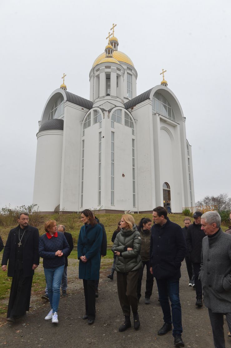 Візит на Київщину литовської парламентської делегації на чолі зі Спікером Сейму Литовської Республіки пані Вікторією Чмілітє-Нільсен  за участі заступниці Голови Верховної Ради України  Олени Кондратюк