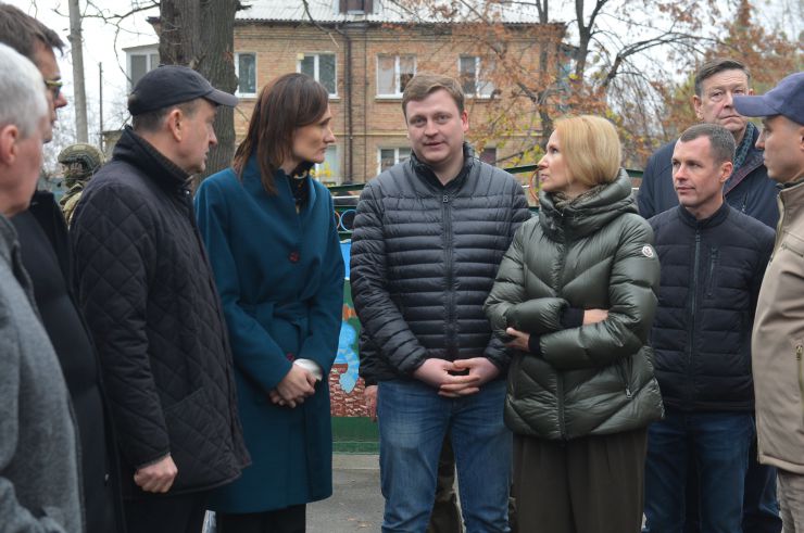 Візит на Київщину литовської парламентської делегації на чолі зі Спікером Сейму Литовської Республіки пані Вікторією Чмілітє-Нільсен  за участі заступниці Голови Верховної Ради України  Олени Кондратюк