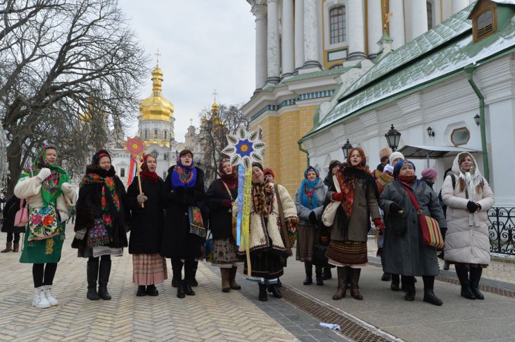 Предстоятель ПЦУ митрополит Київський і всієї України Епіфаній у свято Різдва Христового за юліанським календарем, 7 січня, провів богослужіння в Успенському соборі Києво-Печерської лаври.