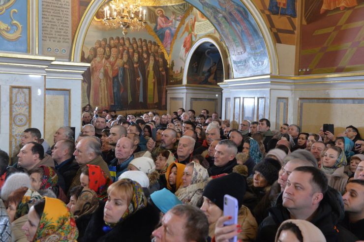 Предстоятель ПЦУ митрополит Київський і всієї України Епіфаній у свято Різдва Христового за юліанським календарем, 7 січня, провів богослужіння в Успенському соборі Києво-Печерської лаври.