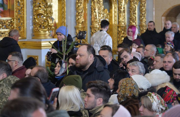 Предстоятель ПЦУ митрополит Київський і всієї України Епіфаній у свято Різдва Христового за юліанським календарем, 7 січня, провів богослужіння в Успенському соборі Києво-Печерської лаври.