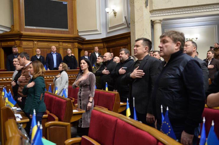 Пленарне засідання Верховної Ради України.

Виступає Спікер Сейму Латвійської республіки Едвардс Смілтенс
