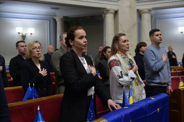 Пленарне засідання Верховної Ради України 19 січня. Виступ Президента Європейської ради Шарля Мішеля.