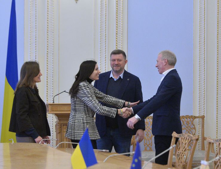 Зустріч першого заступника Голови Верховної Ради України О. Корнієнка з делегацією представників партії «Альянс лібералів і демократів за Європу» (ALDE)